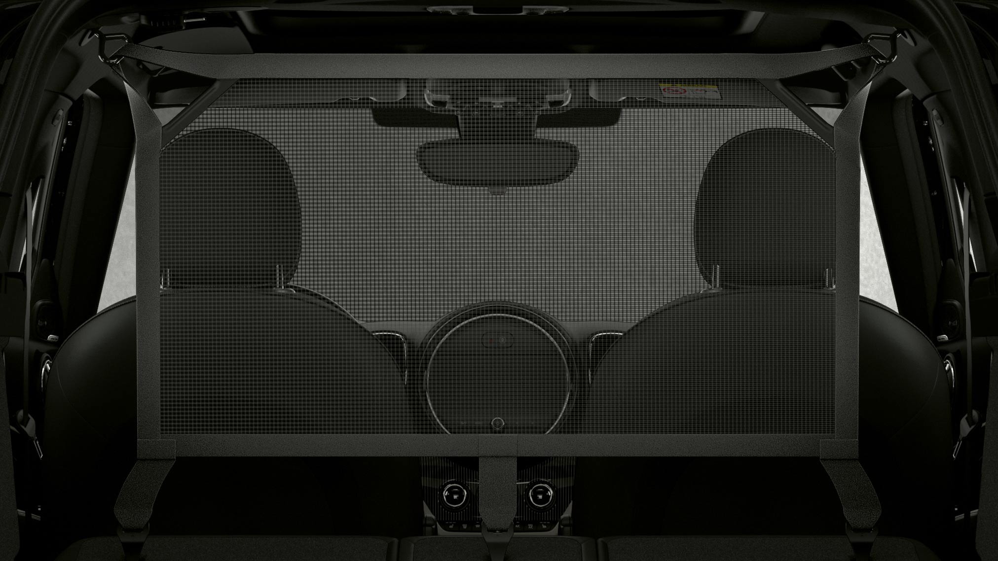 NOVI MINI Countryman – mreža za prtljažnik – pakovanje
